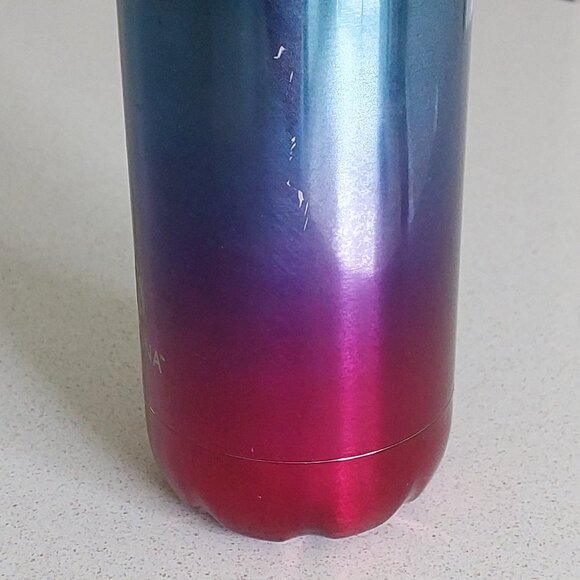 Manna 17 oz Double Wall Stainless Steel Red/Blue Ombre Water Bottle - Picture 9 of 12